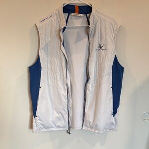 Peter Millar White and Navy Men's Vest